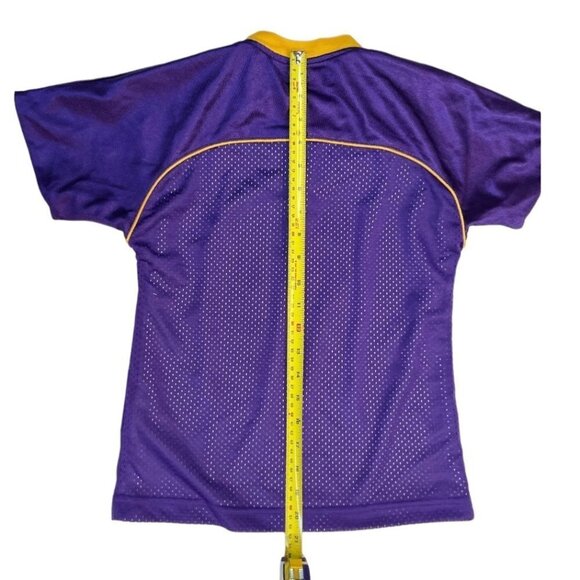 UPWARD Reversible Football Jersey Youth Small Purple White Short Sleeves V-Neck - Picture 9 of 9